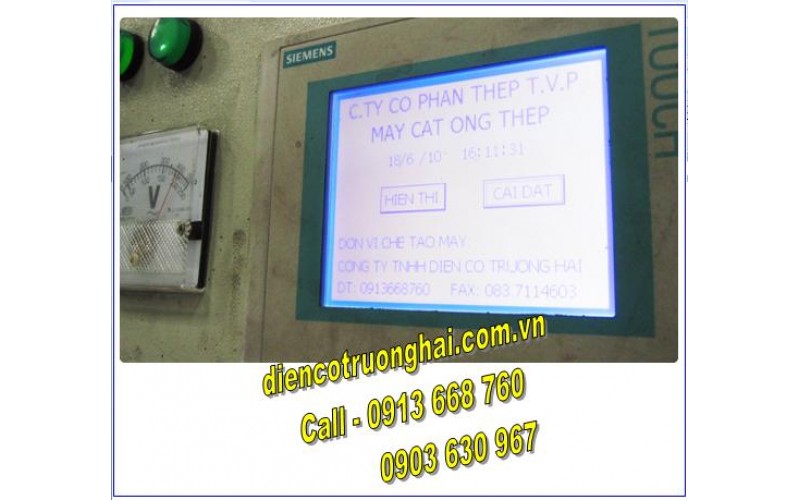 DÂY CHUYỀN MÁY CẮT ỐNG THÉP ĐANG HOẠT ĐỘNG