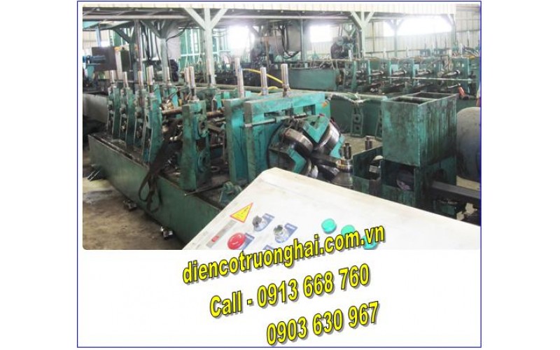 DÂY CHUYỀN SẢN XUẤT ỐNG THÉP ĐANG HOẠT ĐỘNG