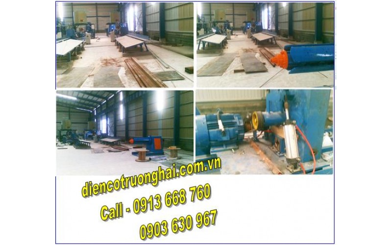 Đang chế tạo dây chuyền máy xả băng độ dày từ 0,7 đến 4ly xẻ được khổ tôn 1m65